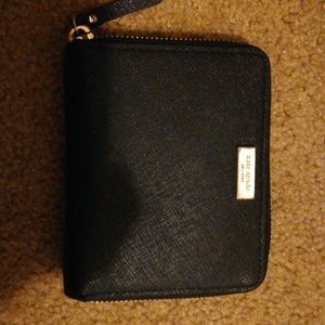 Kate Spade black bifold wallet
